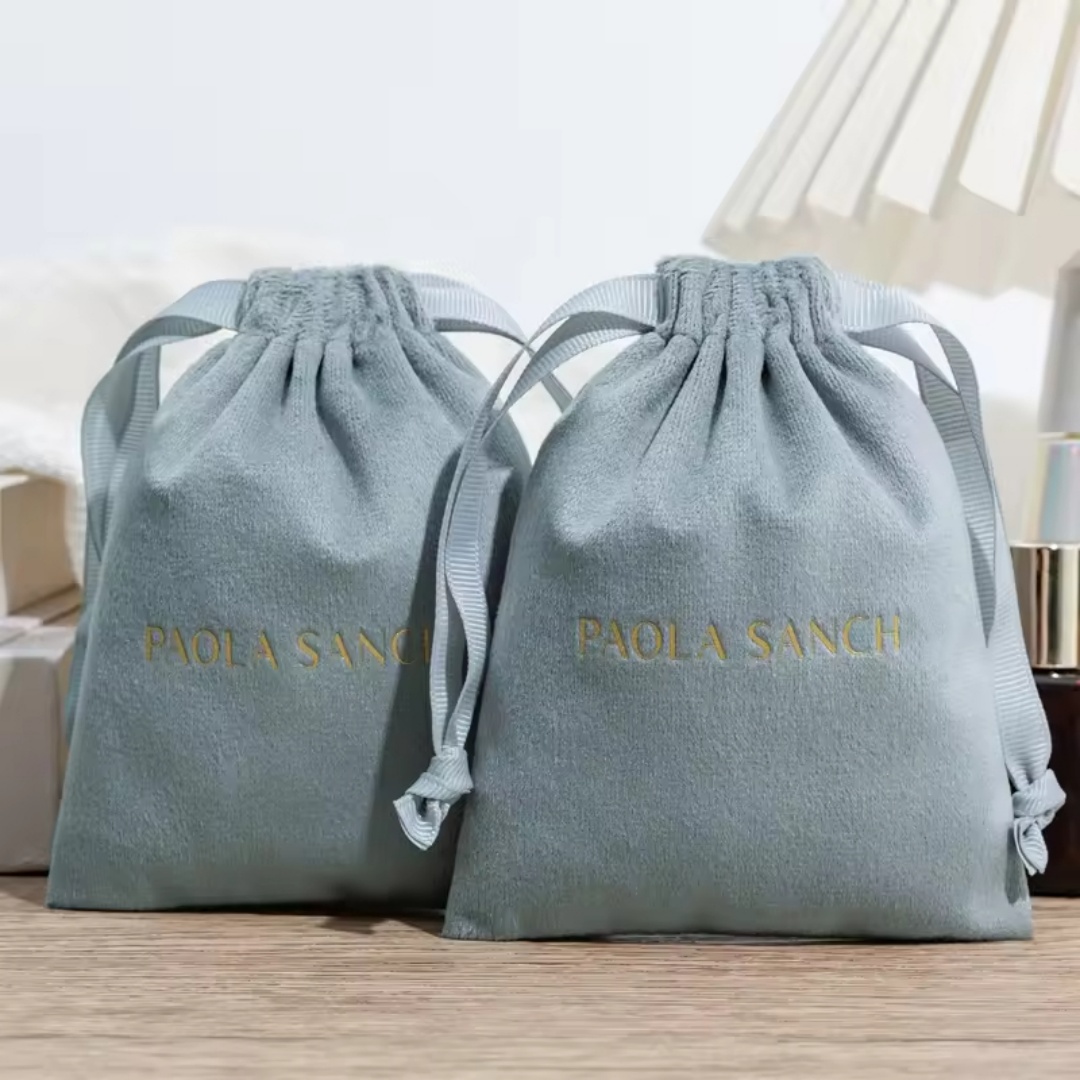 Candle Making Jug - Pochette en velours de luxe personnalisée
