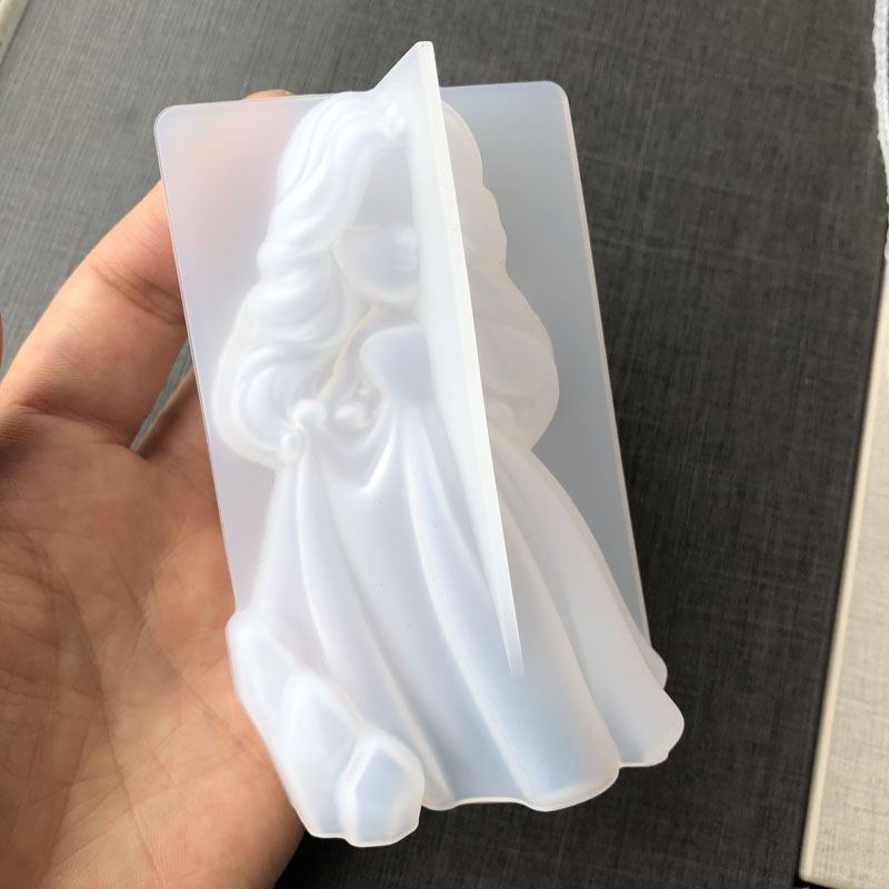 Moule à bougie princesse 3D en - Candle Making Supplies avis et prix