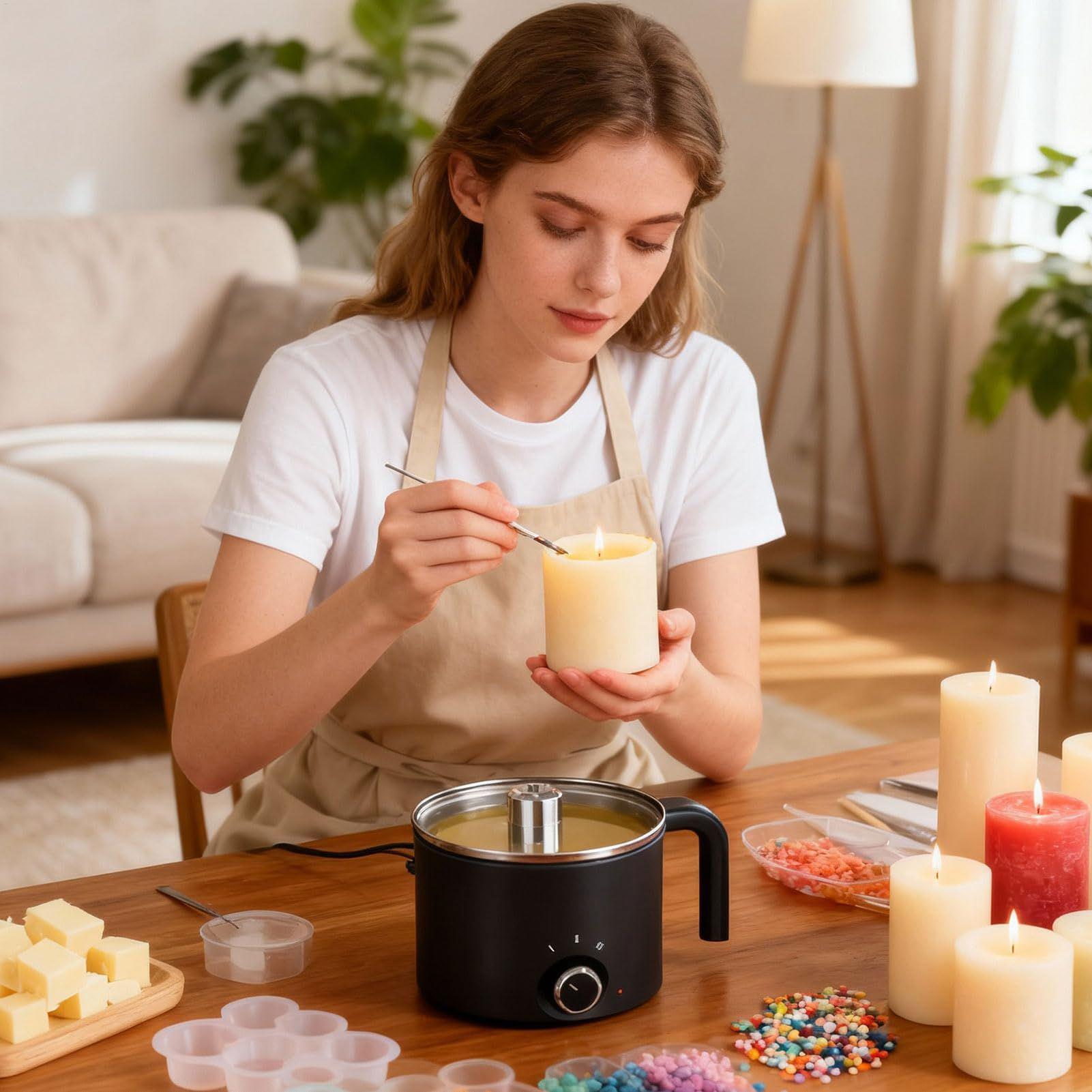 Pot à cire électrique en acier - Candle Making Jug avis et prix