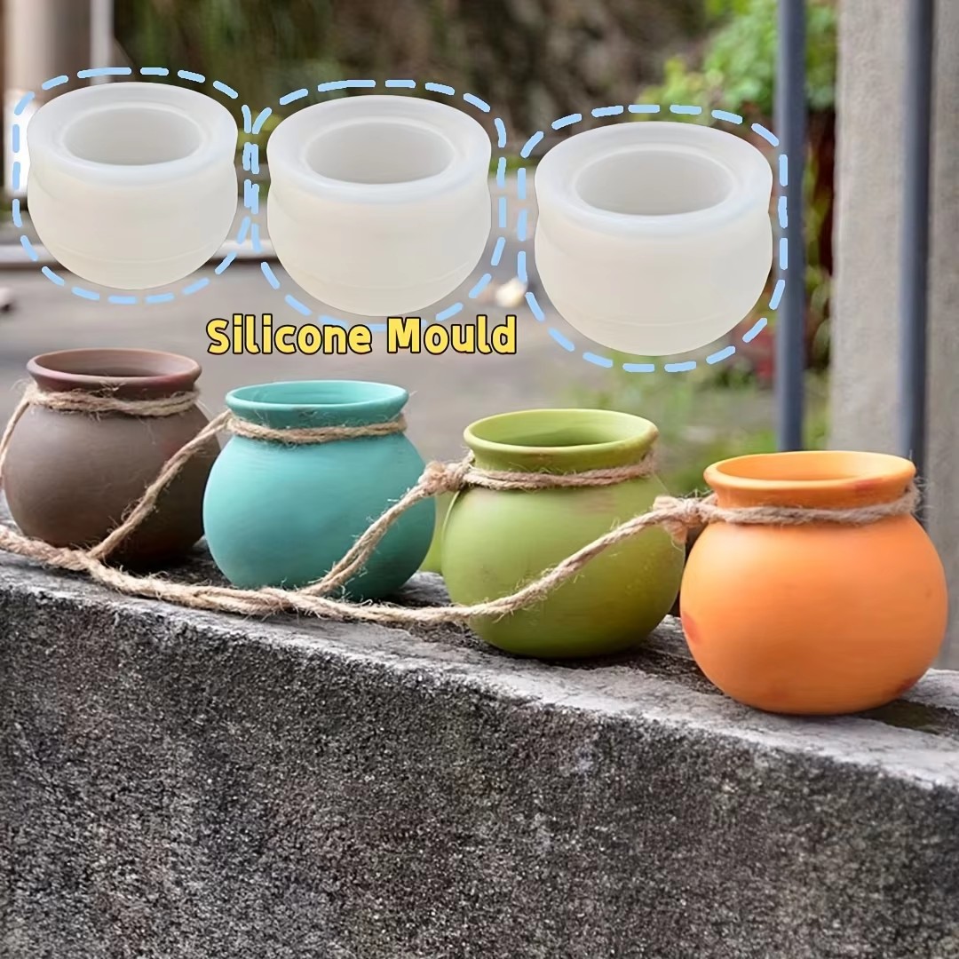 Moules en silicone pour pots d - Candle Making Items avis et prix