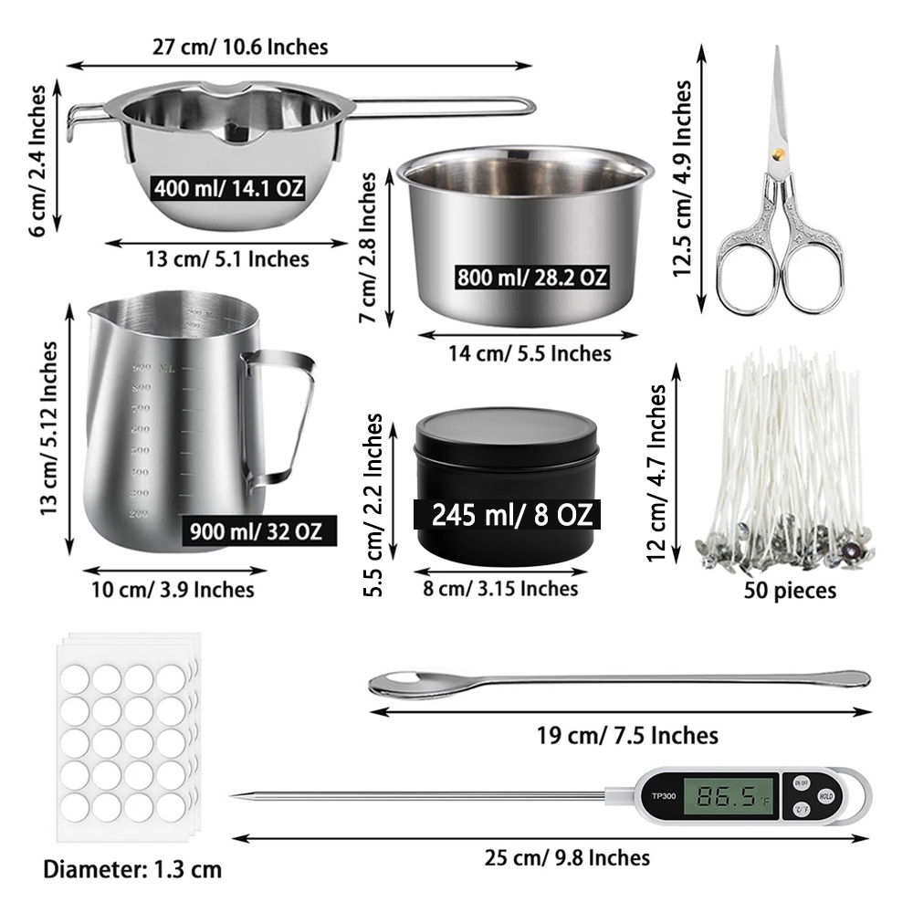 Glintmos Kit de fabrication de - Candle Making Supplies avis et prix
