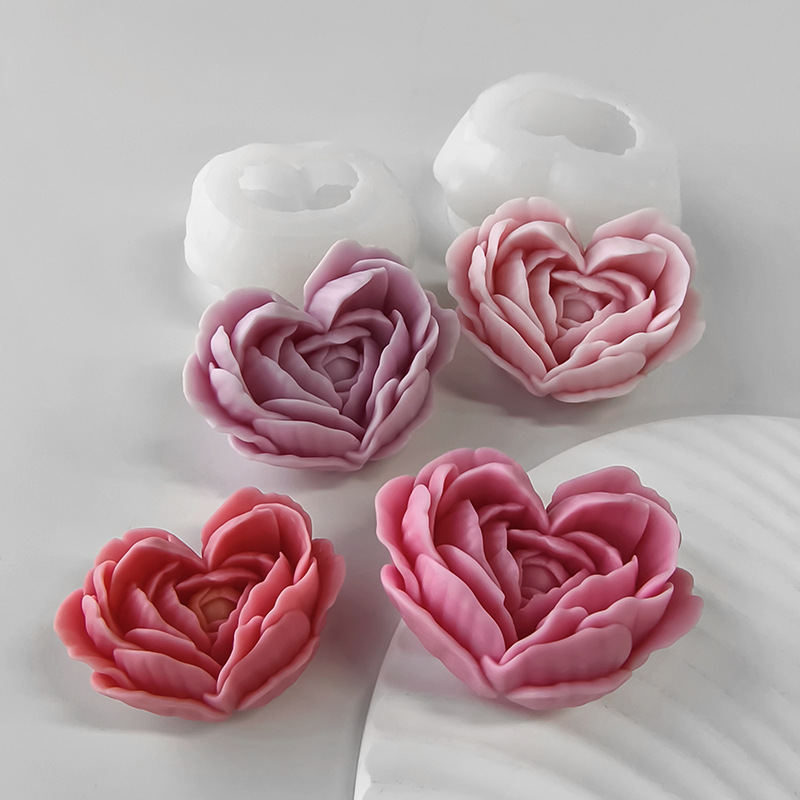 Moule en Silicone fleur d'amou - Candle Making Jelly avis et prix