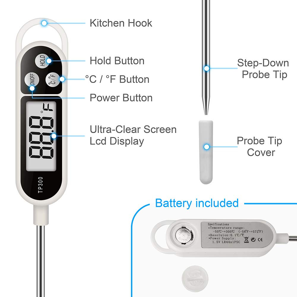 Thermomètre numérique pour via - Candle Making Thermometer avis et prix