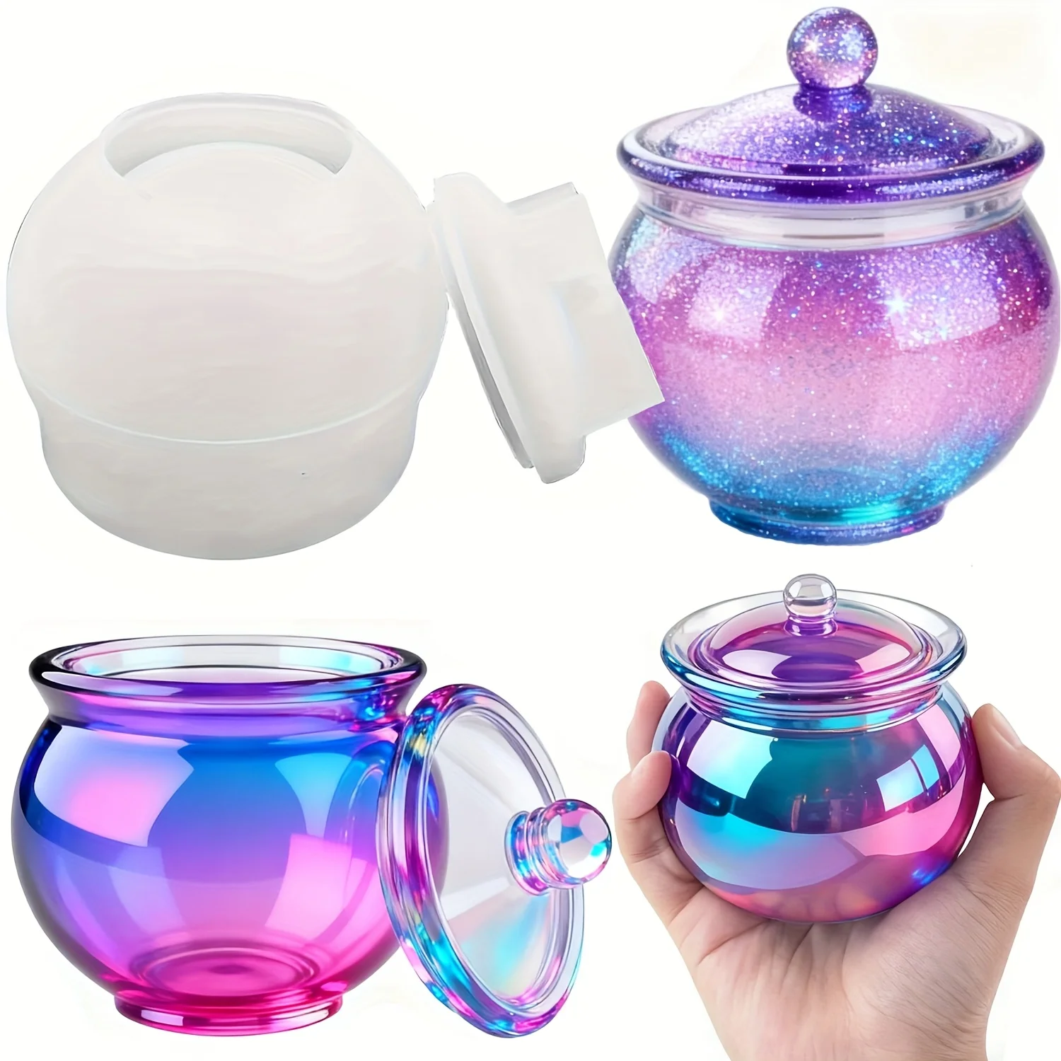 1 jeu de moules ronds en résin - Candle Making Jug avis et prix